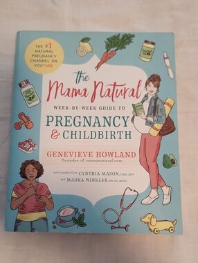 The Mama Natural Pregnancy & Childbirth by - Blue Cover